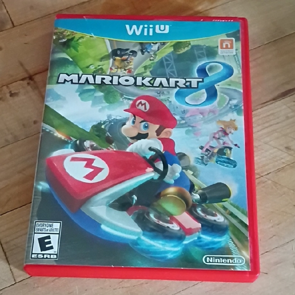 Nintendo Red Mario Kart Video Game